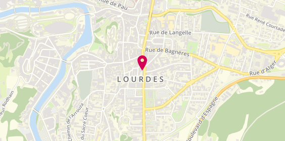 Plan de La Cig'halle, 6 Rue Lafitte, 65100 Lourdes
