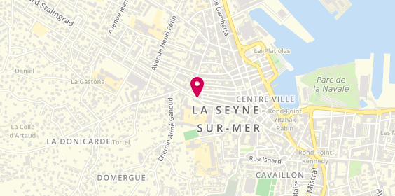 Plan de QUAGLIATI Stéphanie, 8 Place Germain Loro, 83500 La Seyne-sur-Mer