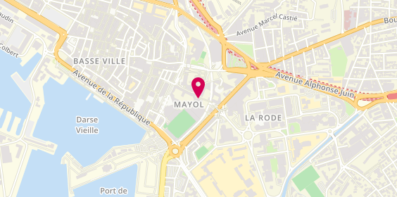 Plan de Autour de la Vape, Centre Commercial Mayol
Rue du Mûrier, 83000 Toulon