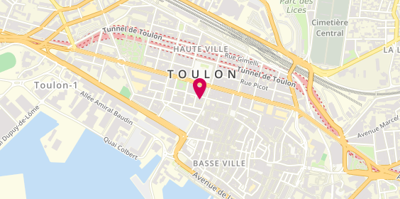 Plan de Mondial Clop, 3 Rue du Dr Jean Bertholet, 83000 Toulon