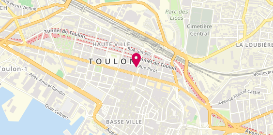 Plan de Toulon Vape, 15 Avenue Colbert, 83000 Toulon