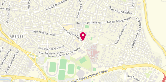 Plan de Smoke and Smile, 83 avenue Jean Camp, 11100 Narbonne