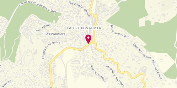 Plan de La Cigale, 1031 Avenue de Saint Raphaël, 83420 La Croix-Valmer