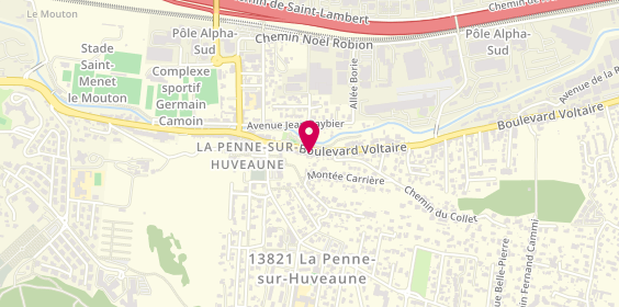 Plan de Per Babbu, 170 Boulevard Voltaire, 13821 La Penne-sur-Huveaune