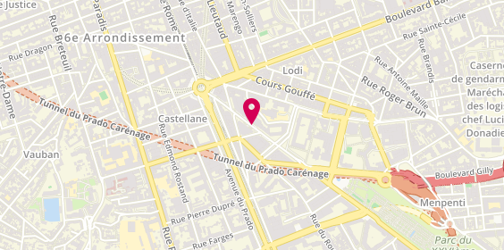 Plan de Happesmoke, Centre Commercial Les Caillols
avenue Jules Cantini, 13006 Marseille