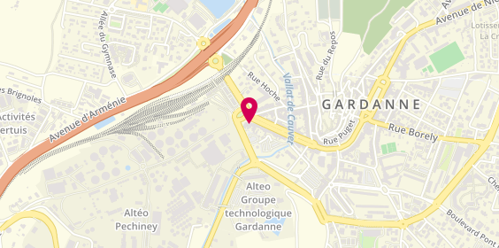 Plan de Bar Tabac de la Gare, 63 Boulevard Carnot, 13120 Gardanne