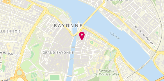 Plan de Le Coin des Vapers, 31 Rue Bourgneuf, 64100 Bayonne