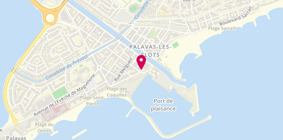 Plan de Le Corsaire, 6 Boulevard Maréchal Foch, 34250 Palavas-les-Flots