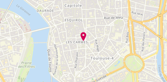 Plan de Cigaritude, 24 place des Carmes, 31000 Toulouse