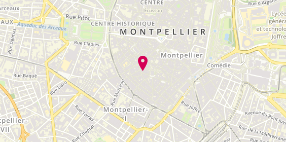 Plan de Le Couperet, 1 Rue des Teissiers, 34000 Montpellier