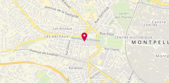 Plan de La Cigale, 7 Boulevard des Arceaux, 34000 Montpellier
