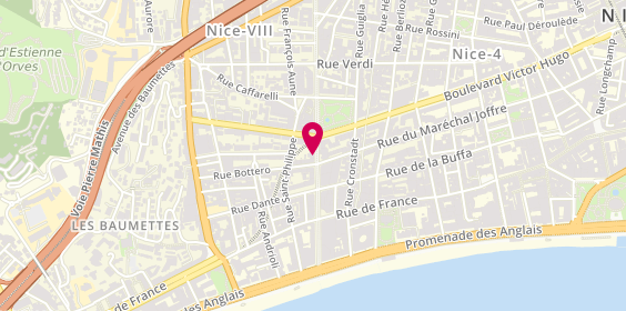 Plan de Le Campeones, 31 Boulevard Gambetta, 06000 Nice