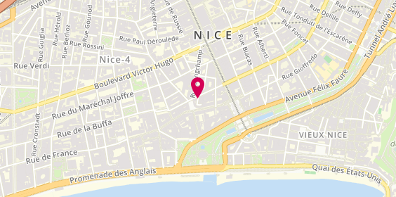 Plan de Mister Clope, 9 Rue de la Liberté, 06000 Nice