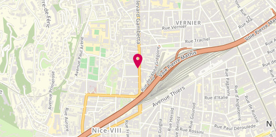 Plan de My Little Vap, 85 Boulevard Gambetta, 06000 Nice