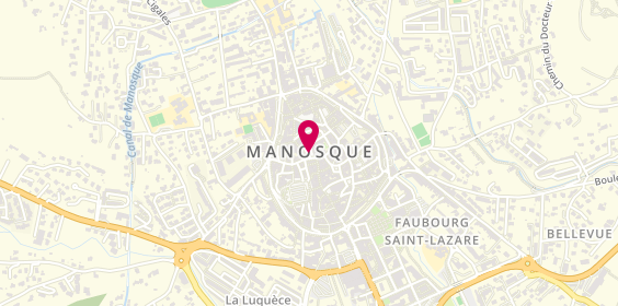 Plan de Lou Cigaloun, 10 Place Hôtel de Ville, 04100 Manosque