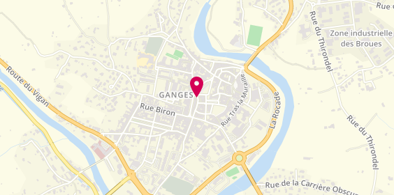 Plan de E-Liquide-Fr Store Ganges, 2 avenue des Anciens Combattants, 34190 Ganges