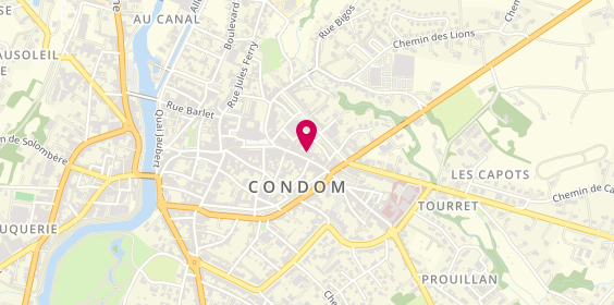 Plan de A Toute Vap'heure, 34 Rue Gambetta, 32100 Condom