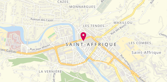 Plan de Taffe d'Air / Cbd'Eau, 8 Boulevard Charles de Gaulle, 12400 Saint-Affrique