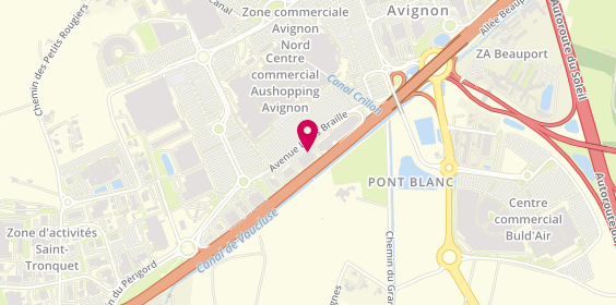 Plan de Vap'station, Zone Aménagement Auchan
468 avenue Louis Braille, 84130 Le Pontet