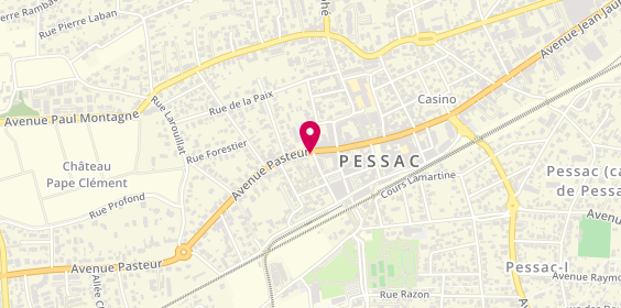 Plan de Le fruit de la vape Pessac, 37 Avenue Pasteur, 33600 Pessac