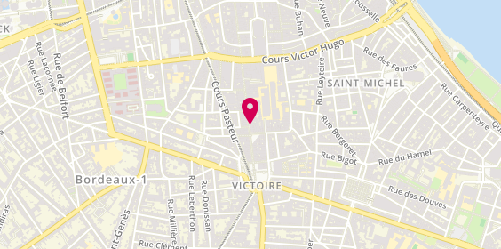 Plan de Le vaporium, 256 Rue Sainte-Catherine, 33000 Bordeaux