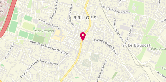 Plan de Oh Vapoteurs Bruges, 26 avenue de l'Europe, 33520 Bruges