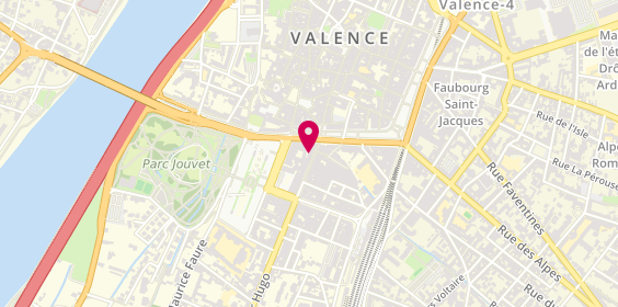 Plan de Taklope Store Valence, 6 avenue Victor Hugo, 26000 Valence