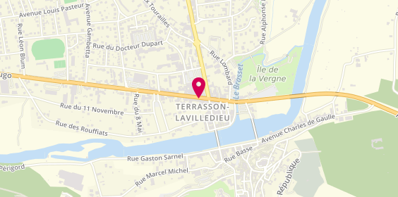 Plan de D'LICE STREET Terrasson, 9 avenue Victor Hugo, 24120 Terrasson-Lavilledieu