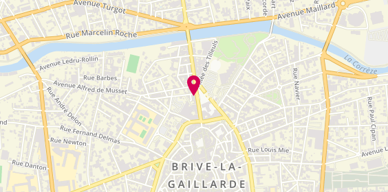 Plan de Le Local, 17 avenue de Paris, 19100 Brive-la-Gaillarde