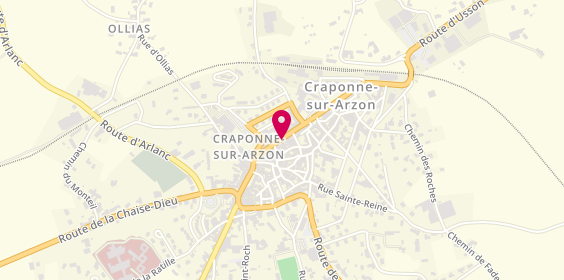 Plan de Vap'Auvergne, 20 Boulevard du N, 43500 Craponne-sur-Arzon