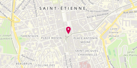 Plan de Taklope Store Saint-Etienne, 5 place du Peuple, 42000 Saint-Étienne