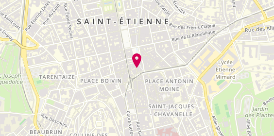 Plan de Le Petit Vapoteur Store, 9 Rue Alsace Lorraine, 42000 Saint-Étienne