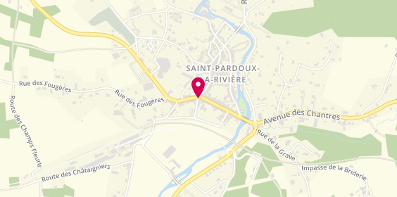 Plan de Le Saint Pardoux, 35 Grand-Rue de la Barre, 24470 Saint-Pardoux-la-Rivière