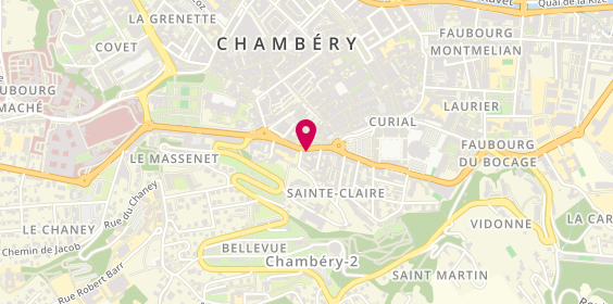 Plan de Restaurant le Savoyard, 35 place Monge, 73000 Chambéry