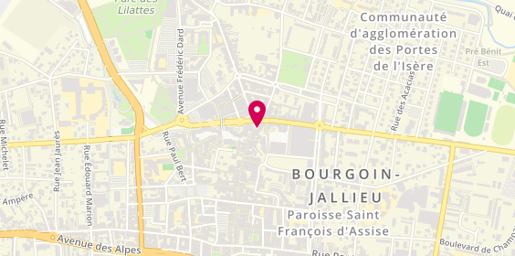 Plan de Cigaverte, 94 Rue de la Liberté, 38300 Bourgoin-Jallieu