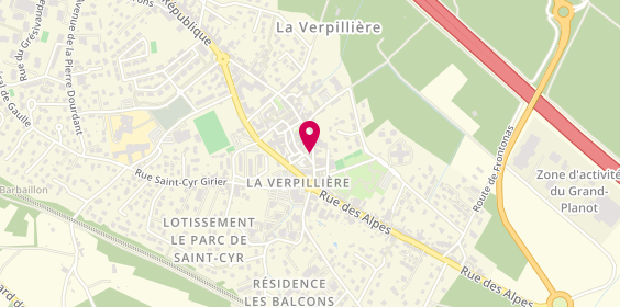 Plan de Vap'store, 61 Rue de la République, 38290 La Verpillière