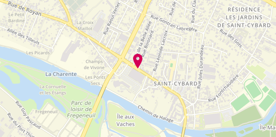Plan de Le Saint Claude, 106 Ter Rue de Saintes, 16000 Angoulême