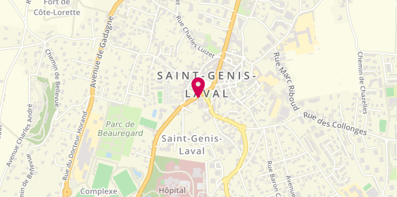 Plan de Cigaverte, 5 avenue Maréchal Foch, 69230 Saint-Genis-Laval