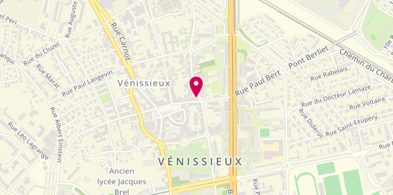 Plan de Cigarette electronique VENI VAP, 70 Rue Victor Hugo, 69200 Vénissieux