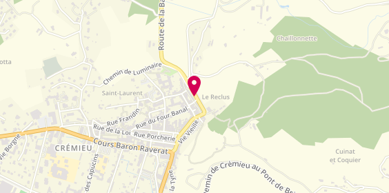 Plan de Les Remparts, 23 Boulevard Porte Neuve, 38460 Crémieu