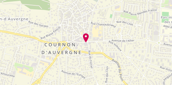 Plan de PHILOUVAP, 26 Rue du Commerce, 63800 Cournon-d'Auvergne