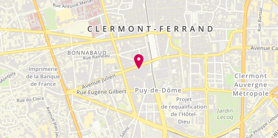 Plan de VAPOSTORE, Centre Jaude 2 Rez-De-Chaussée à Coté de Bagel Corner
7 Rue Giscard de la Tour Fondue, 63000 Clermont-Ferrand