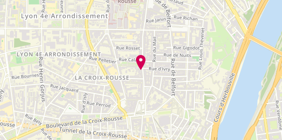 Plan de Vitton Clop, 15 grande Rue de la Croix-Rousse, 69004 Lyon