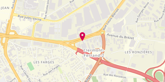Plan de Smokloud, 84 avenue du Brézet, 63100 Clermont-Ferrand