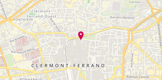 Plan de Clopinette, 25 Rue Saint-Hérem, 63000 Clermont-Ferrand