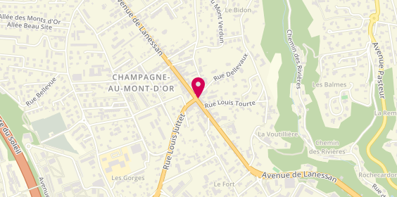 Plan de Vitton Clop, 42 avenue de Lanessan, 69410 Champagne-au-Mont-d'Or