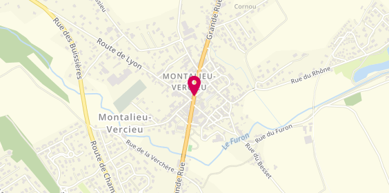 Plan de Vap'O.T Montalieu, 87 Grande Rue, 38390 Montalieu-Vercieu
