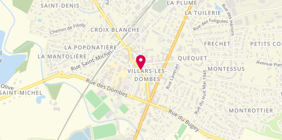 Plan de La Boutique du Vapothicaire, 171 Rue du Commerce, 01330 Villars-les-Dombes