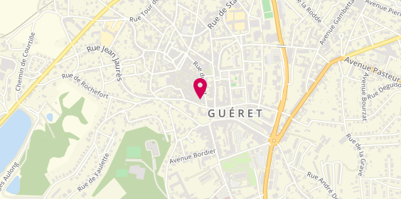 Plan de La Vapote Gueret, 3 Grande Rue, 23000 Guéret
