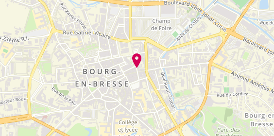 Plan de E liquides concept, 8 Rue Bernard, 01000 Bourg-en-Bresse